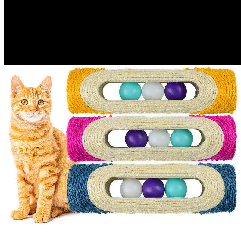 Unleash the Joy with Long Sisal Drum Cat Toys